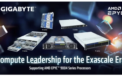 GIGABYTE Delivers a Comprehensive Portfolio of Enterprise Solutions with AMD EPYC 9004 Series Processors